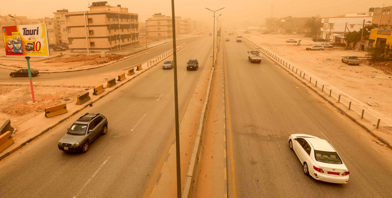 "Armagedon" w Libii. Burza piaskowa paraliżuje kraj