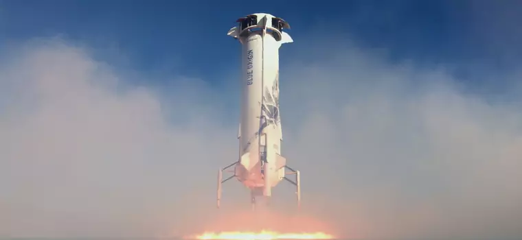 Jeff Bezos poleciał w kosmos – udana misja Blue Origins. "Otwiera się nowa era lotów"