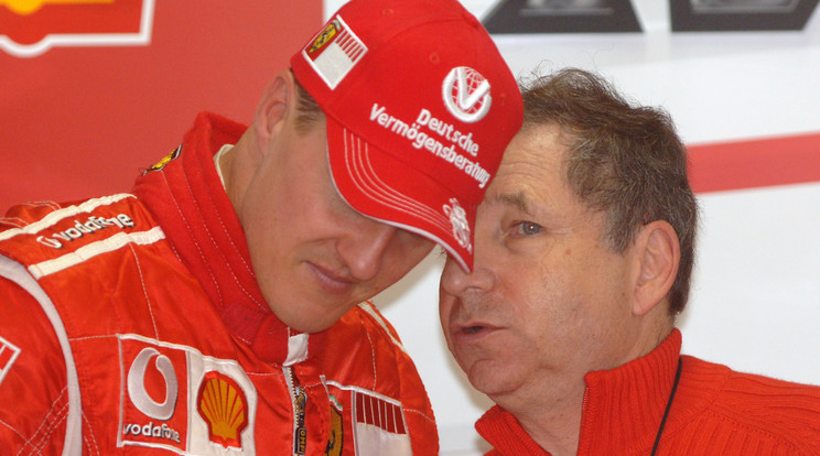 Jean Todt félti Schumacher fiát /Fotó: AFP