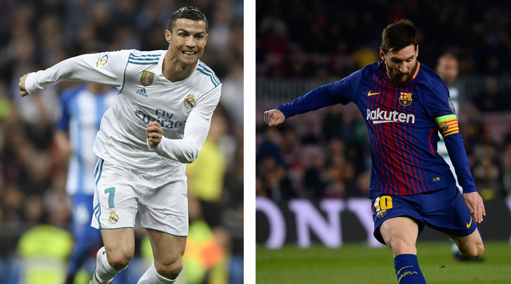 Ronaldo és Messi szombaton összecsap /Fotók: AFP
