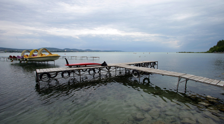 50 éves pécsi férfi fulladt a Balatonba / Fotó: Northfoto