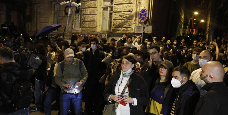 Gruzja protestuje przeciwko ustawie rosyjskiej. Takich demonstracji jeszcze nie było