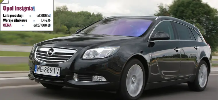 Opel Insignia I - trwała, ale nie bez wad