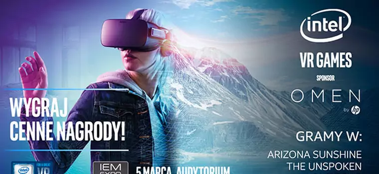 Turnieje w wirtualnej rzeczywistości – Intel VR Games na IEM Expo!