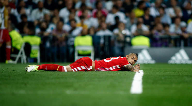 Vidal és a Bayern elhasalt /Fotó: AFP