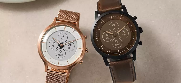 Fossil Hybrid HR - smartwatch z nietypowym ekranem oraz długim czasem pracy na baterii