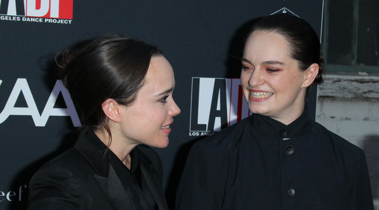 Ellen Page és Emma Portner
