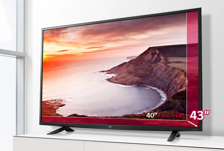 Jeśli zamierzacie kupić TV o przekątnej 43-cali i ma być jak najtańszy, to LG LF510V jest najlepszym z najtańszych