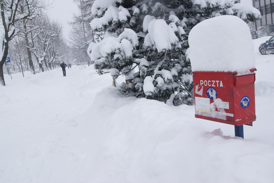 Śnieg paraliżuje Zakopane