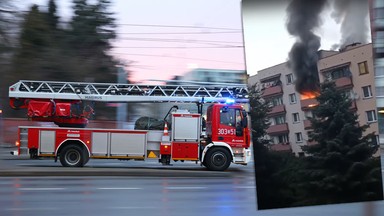 Górnik z Mysłowic uratował mężczyznę z płonącego bloku