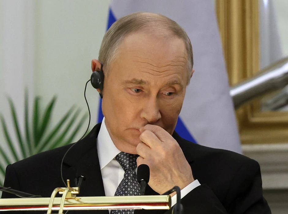 Vladimir Putin na konferenciji za medije sa Narednom Modijem