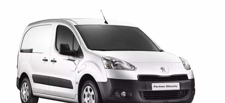 Elektryczne Citroen Berlingo i Peugeot Partner