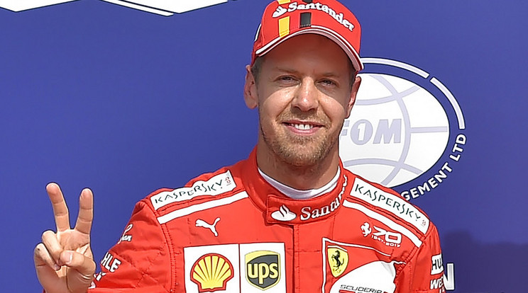 Vettel / Fotó: AFP