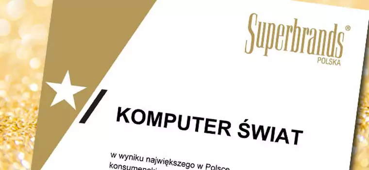 Certyfikat Superbrands 2018 dla Komputer Świata