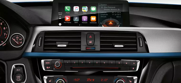 BMW wprowadza opłaty abonamentowe na Apple CarPlay