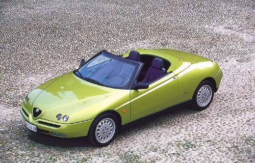 Alfa Romeo Spider, mazda mx-5 - Klasyczny duet