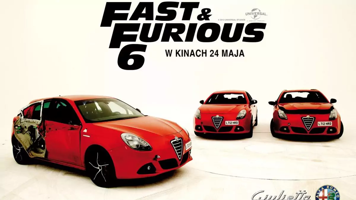 Alfa Romeo Giulietta w "Szybkich i Wściekłych 6"