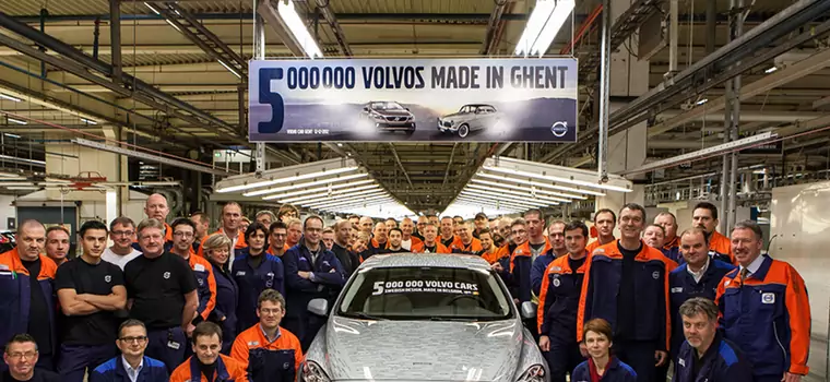 5 mln samochodów Volvo z Gandawy