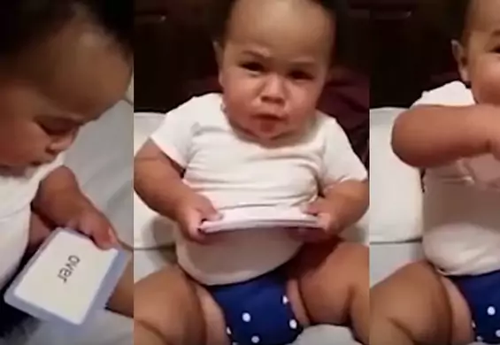 Ma 19 miesięcy i zamiast bawić się klockami… woli czytać. Zobacz niesamowity talent tego chłopca