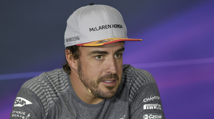 Fernando Alonso kiesett Kanadában/Fotó: AFP