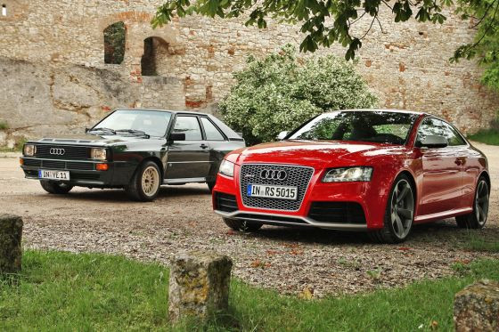 Piękna i bestia, czyli Audi Quattro vs. Audi RS 5