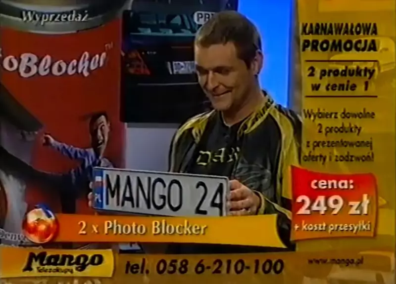 Gulczas w reklamie Mango