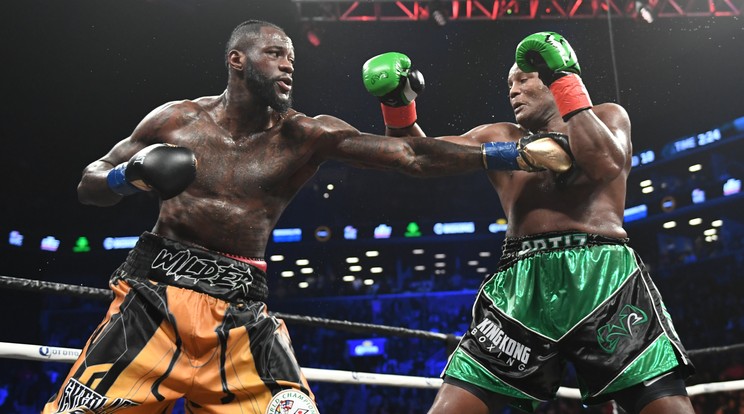 Deontay Wilder (balra) legutóbb Luis Ortizt győzte le /Fotó: AFP