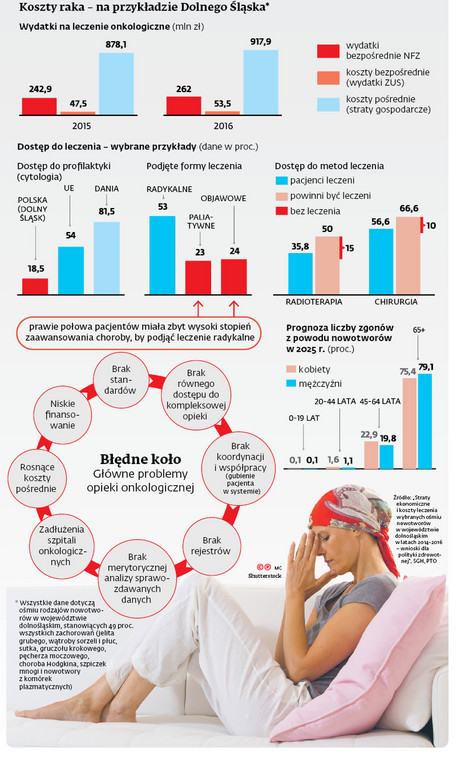 Koszty raka - na przykładzie Dolnego Śląska*