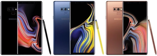 Samsung Galaxy Note 9 na oficjalnych renderach