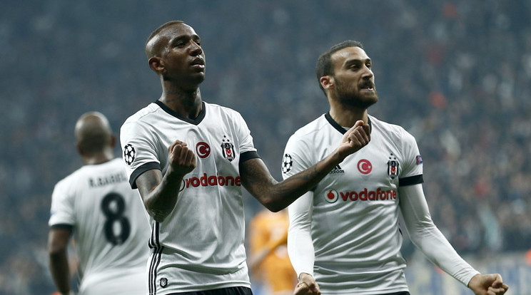 A Besiktas már biztosan ott lesz a nyolcaddöntőben /Fotó: AFP