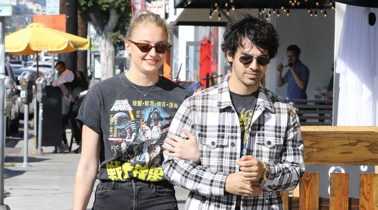 Sophia Turner és Joe Jonas / Fotó: Northfoto