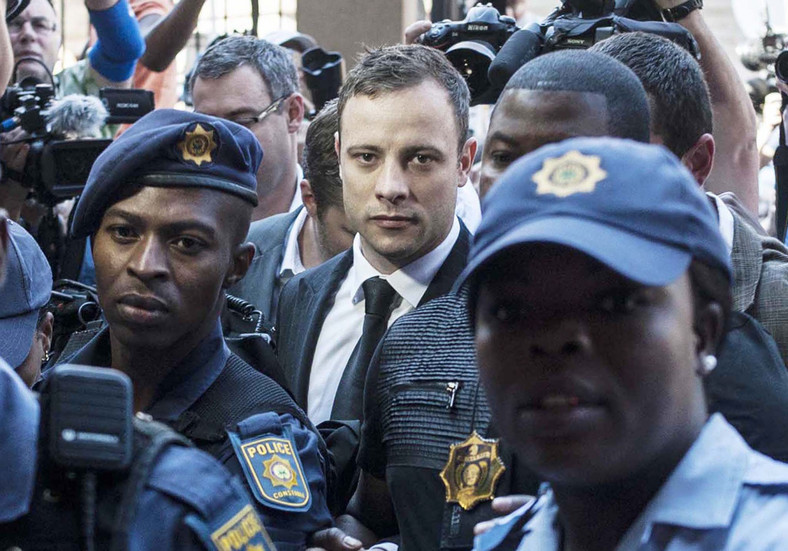 Oscar Pistorius. Fot. EPA/IHSAAN HAFFEJEE