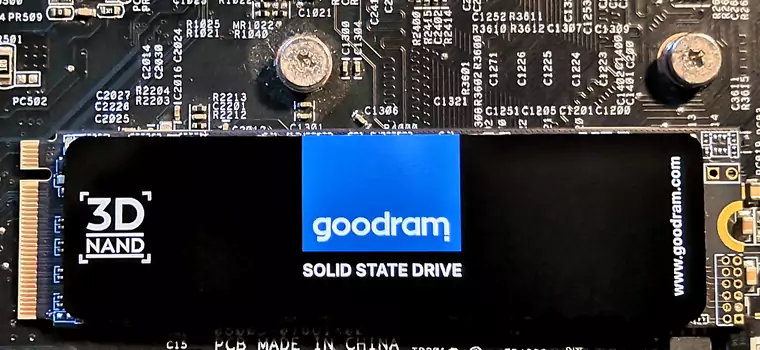 Goodram PX500 1 TB - dobry nie tylko dlatego, że polski. Test SSD