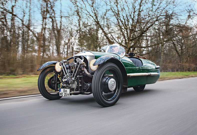 Morgan Threewheeler - trzy koła są tylko dla twardzieli!