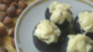 Figi z marcepanem w białej czekoladzie