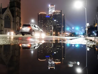 Siedziba główna General Motors. Detroit, Stany Zjednoczone
