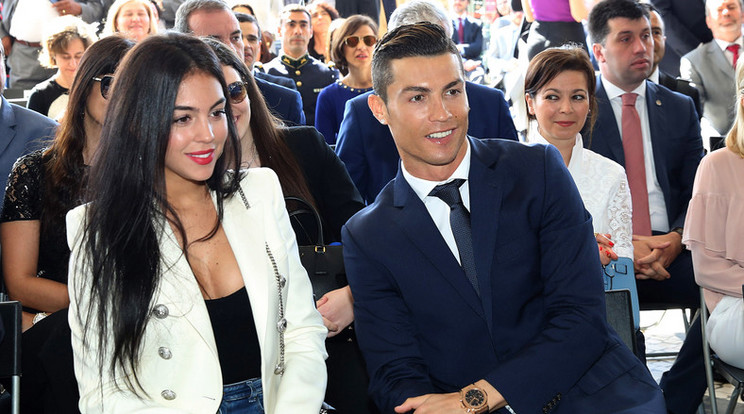 Georgina és Ronaldo/Fotó: Northfoto