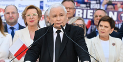 Jarosław Kaczyński o wyborach 15 października: były wielkim oszustwem