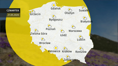 Pogoda dla Polski - 21.05