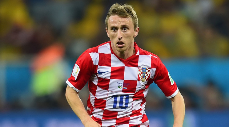 Luka Modric, a Real Madrid horvát
sztárja is pályára léphet
ellenünk /Fotó: Europress-Getty Images