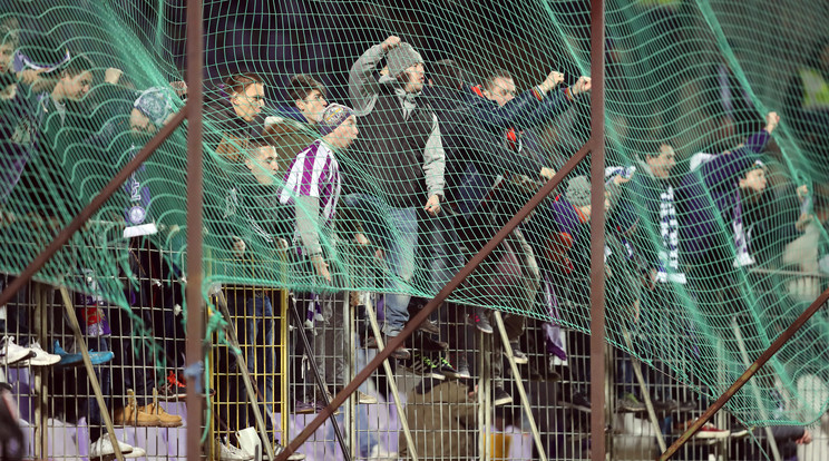 Szurkolói miatt bűnhődik az Újpest csapata /Fotó: Isza Ferenc