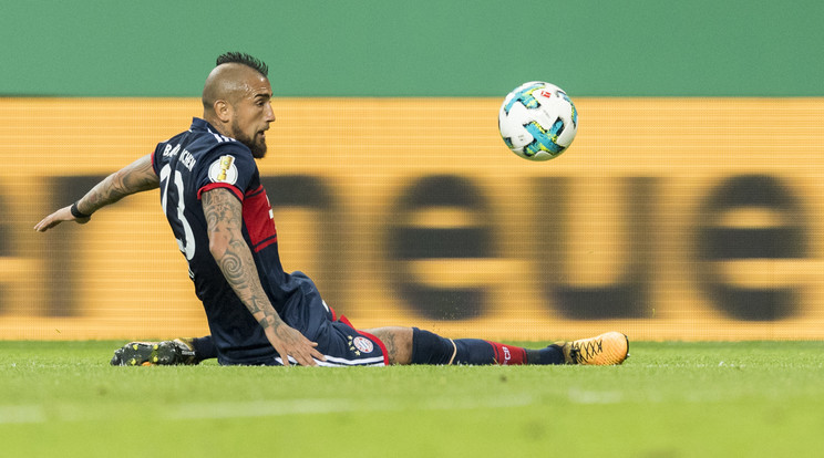 A Bayern München chilei focistája alkoholproblémákkal küzd /Fotó: AFP