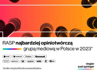 RASP najbardziej opiniotwórczą grupą medialną w Polsce