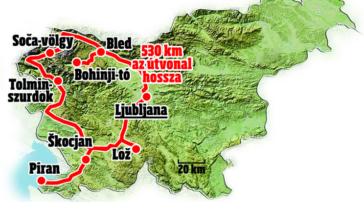 Szlovénia kis ország, de minden megtalálható benne, amit a turisták többsége keres: történelmi városok, természeti
szépségek, tengerparti üdülőhelyek