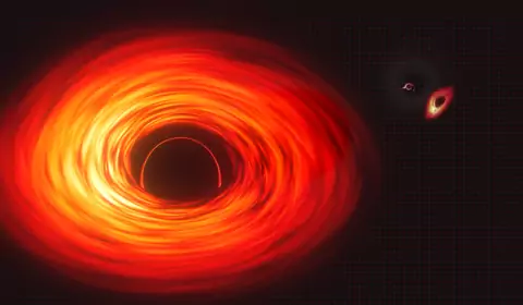 NASA zabierze cię do wnętrza czarnej dziury. Niesamowite wideo