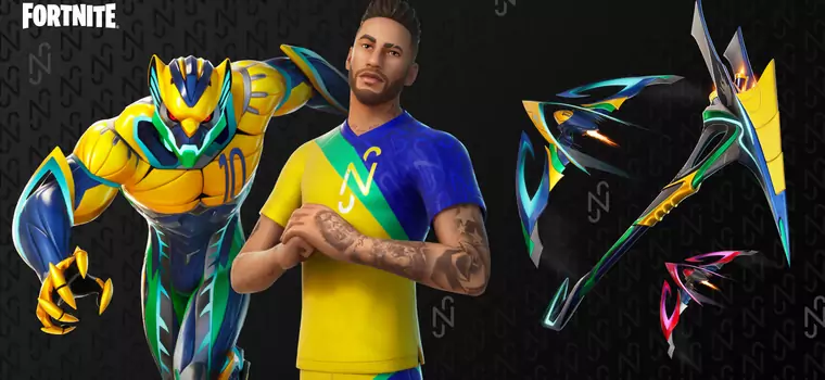 Neymar Jr oficjalnie w Fortnite. Piłkarz otrzyma własną skórkę i zestaw przedmiotów