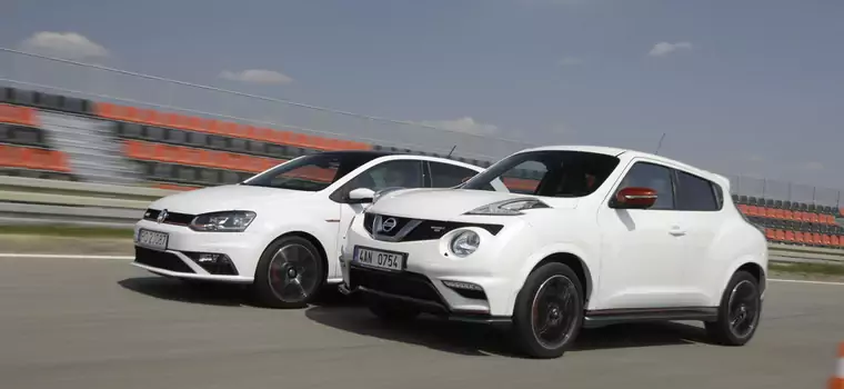 Nissan Juke Nismo RS kontra VW Polo GTI - Niby są inne, a jednak...