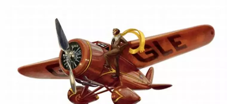 Google Doodle z Amelią Earhart. Zobacz gry z jej udziałem