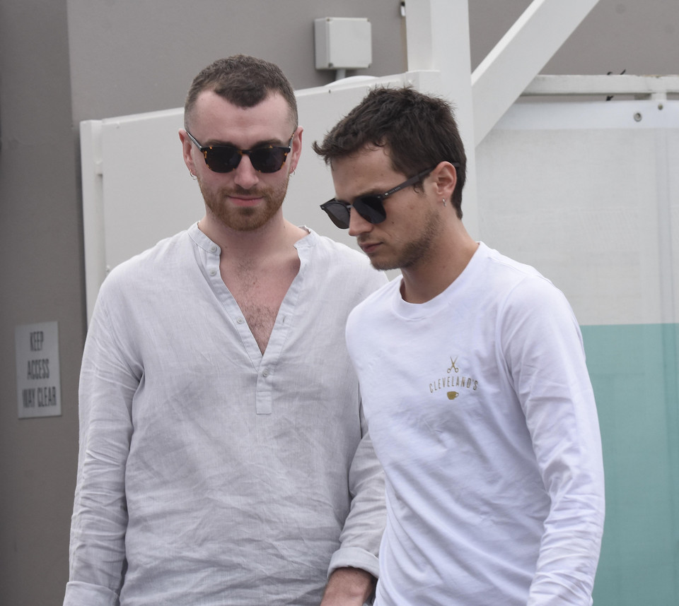 Sam Smith i Brandon Flynn spędzili razem Sylwestra