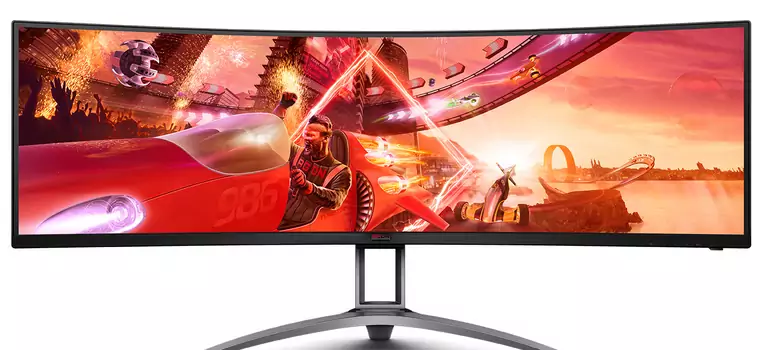 AOC AGON AG493UCX - 49-calowy monitor z HDR i AMD FreeSync Premium Pro